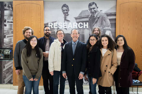 Dr. Ronald Evans and Physiology Trainees